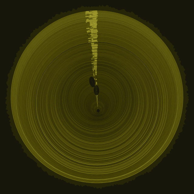 lowRISC/ibex as a tree-trunk cross-section
